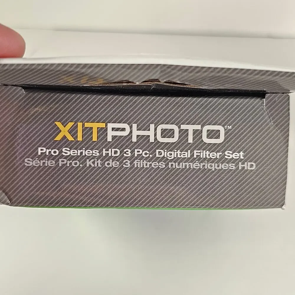 XitPhoto 67mm Pro Series HD 3pc Filter Set UV CPL FLD w/Case for DSLR Cameras